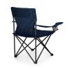 PTZ Camp Chair - Picnic Chair - Beach Chair with Carrying Bag, (Navy Blue) view 4