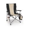 PICNIC TIME Big Bear XXL Camping Chair with Cooler, Heavy Duty Beach Chair, Outdoor Folding Chair, 500 lb weight capacity, (Black) view 1