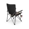 PICNIC TIME Big Bear XXL Camping Chair with Cooler, Heavy Duty Beach Chair, Outdoor Folding Chair, 500 lb weight capacity, (Black) view 4