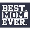 Go All Out Small Navy Adult Best Mom Ever #1 Mom World's Best Mom Mother's Day Sweatshirt Crewneck view 2