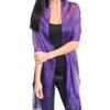 Purple Metallic Sparkle Sequin Style Shawl Wedding Party Evening Scarf Wrap Fringe/Purple Scarf/Evening Shawl/Gift for Her view 1