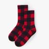 Polar Feet Fleece Socks for Men & Women | Warm, Cozy, Non-Constricting Fit | Soft, Comfortable Winter Socks for Everyday Wear Lumberjack, X-Large (M12-13) view 2