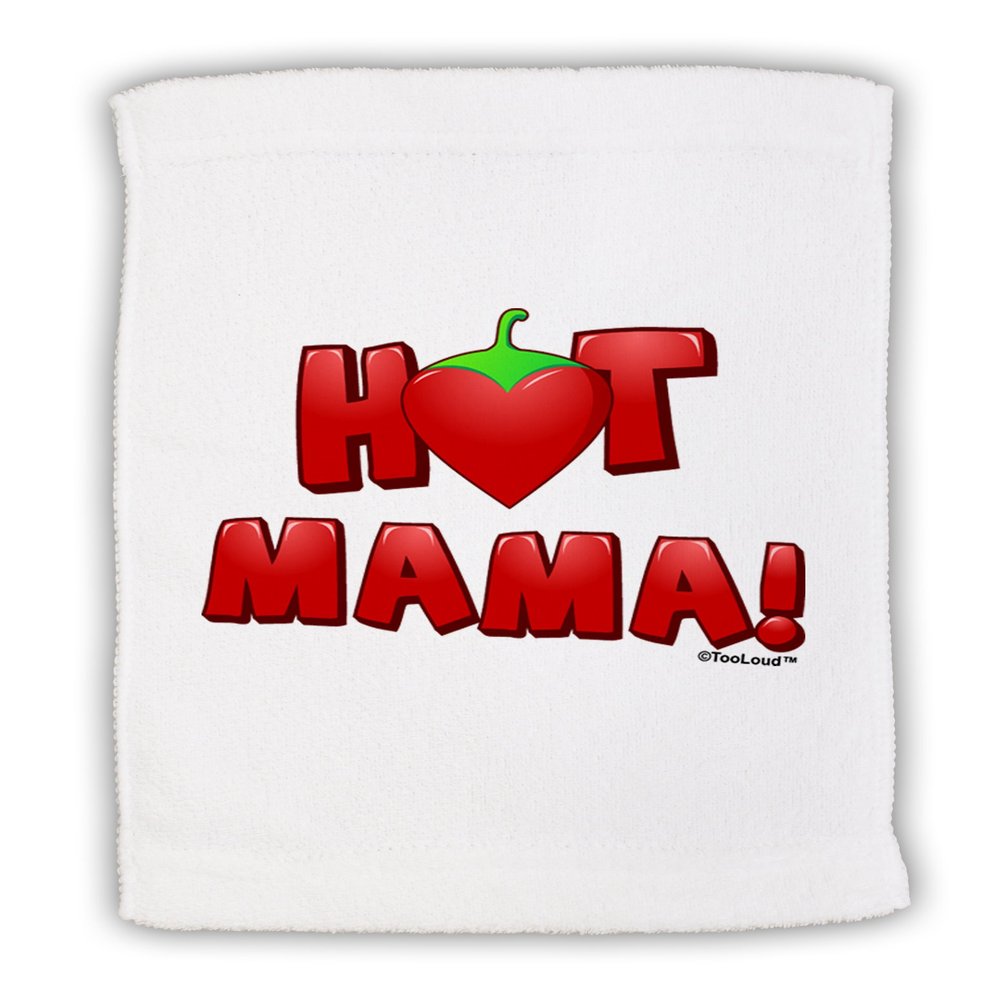 TOOLOUD Hot Mama Chili Heart Micro Terry Sport Towel 11"x18"