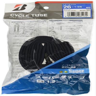 Bridgestone F312810XXC Bicycle Super Tube Size WO26 x 1-3/8 English Valve WO26138A P7104