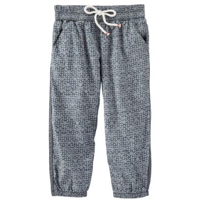 OSHKOSH B'GOSH Girls Geometric Joggers, Grey, 8