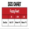 Lazy One Fuzzy Feet Slipper Socks for Women, Cute Fleece-Lined House Slippers, Buffalo, Non-Skid (S/M) view 3