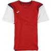 ASICS Men's Enduro Shorts Sleeve Top, Red/White, XX-Large view 1