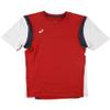ASICS Men's Enduro Shorts Sleeve Top, Red/White, XX-Large view 2