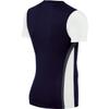 ASICS Men's Enduro Shorts Sleeve Top, Navy/White, X-Small view 3