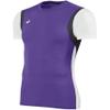 ASICS Men's Enduro Shorts Sleeve Top, Purple/White, X-Small view 1