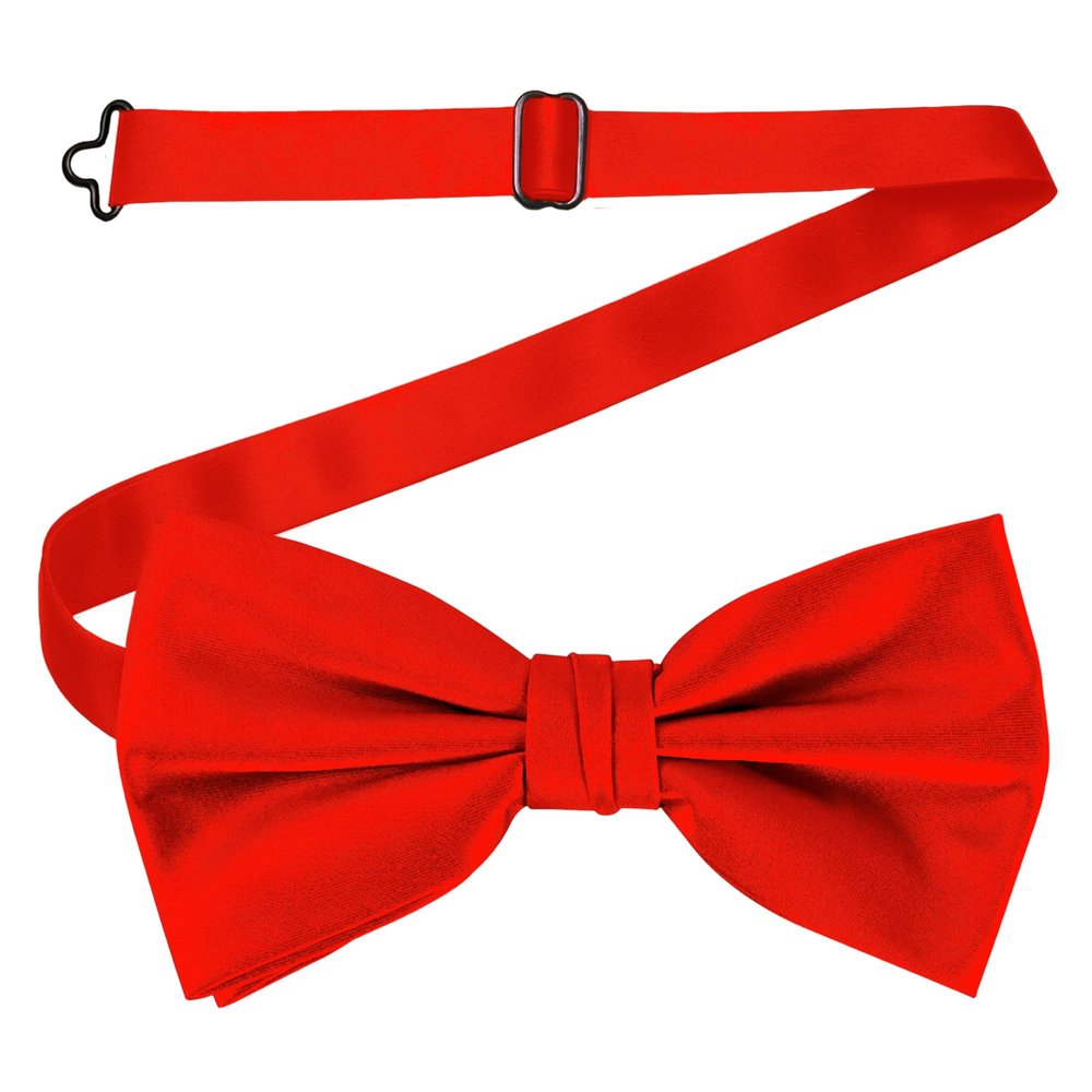 Trimming Shop Men's Bow Ties 13cm X 5cm Red