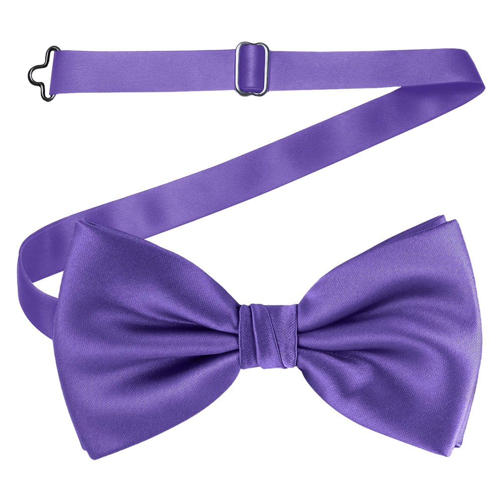 Trimming Shop Men's Bow Ties 13cm X 5cm Purple
