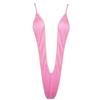 YiZYiF Sexy Women One Piece Sling Shot Underwear Bikini Monokini Swimwear Pink view 2
