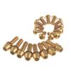Bicycle Disc Brake M6 X 20m Mtitanium Bolts Upgrade Kit for Hope Shimano Hayes Magura Formula (Gold) view 2