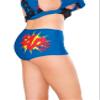 Rubie's Women's DC Superheroes and Super Villains Boy Shorts, Supergirl view 2