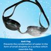 Water Gear Vector Metallic Anti-Fog Swim Goggles - Less Glare & UV Protection Lenses (Smoke) view 4