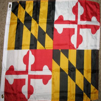 Maryland State Flag 2'x3' USA Polyester Banner
