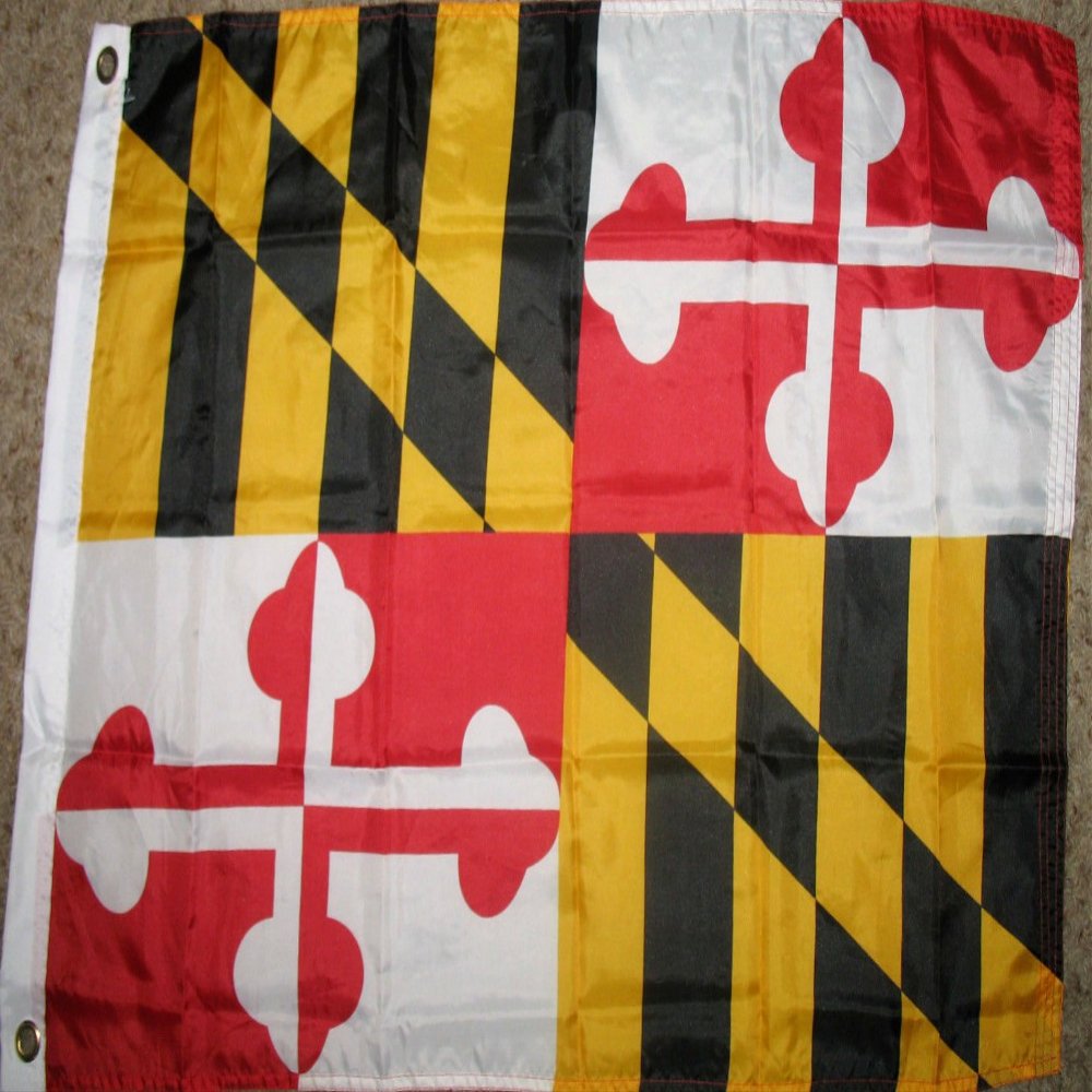 Maryland State Flag 2'x3' USA Polyester Banner
