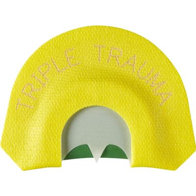 Hunters Specialties Strut Realistic Sounds Premium Flex Frame Triple Trauma Diaphragm Mouth Turkey Call