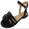 INYX SHOES IYNX Womens Carmen 5 Black Faux Nubuck Shoe 7.5 view 1