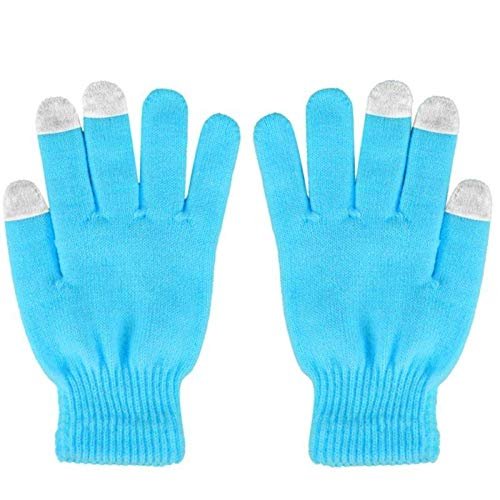 GPCT Unisex Touch Screen Winter Gloves Touchscreen Texting Gloves Warm Winter Smartphone Gloves (Blue)