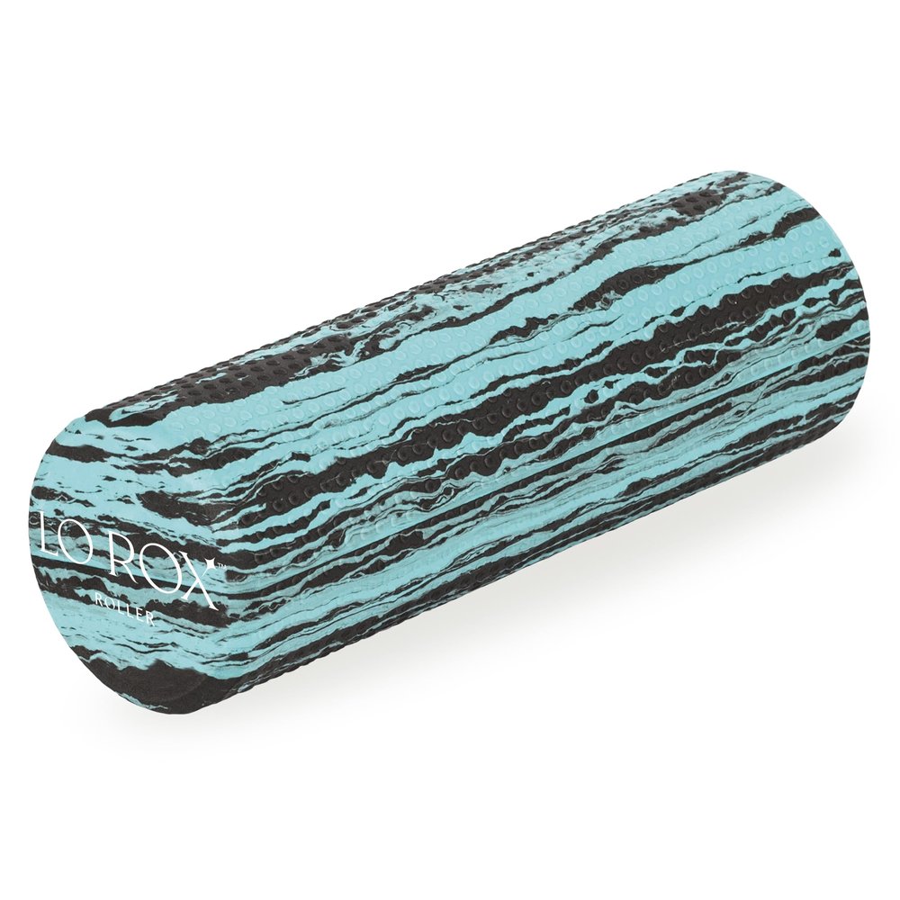 OPTP Lo Rox Travel-Size Foam Roller for Physical Therapy, Pilates, Exercise, and Self-Massage, by Fascia and Alignment Expert Lauren Roxburgh  Moderate Density