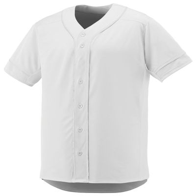 Augusta Sportswear Youth Slugger Jersey S White/White