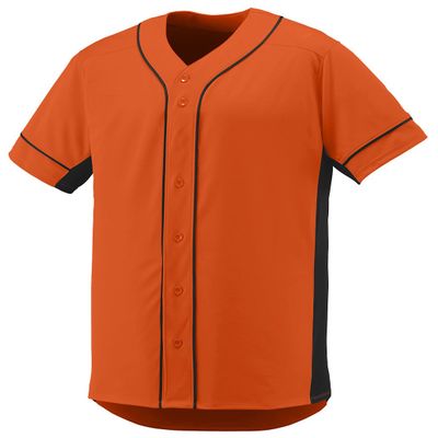 Augusta Sportswear Men's 1661, Orange/Black, Large