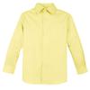 Spring Notion Big Boys' Long Sleeve Dress Shirt 7 Yellow view 1