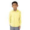 Spring Notion Big Boys' Long Sleeve Dress Shirt 7 Yellow view 2