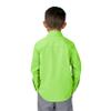 Spring Notion Big Boys' Long Sleeve Dress Shirt 7 Lime Green view 3