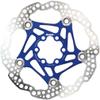 Hope Floating Disc Rotor: 160mm Blue view 1