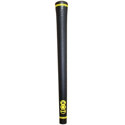 NO.1 Yellow Tennis Grip, Synthetic Rubber, Textured, Too Thick, 50g, 26.5cm x 2.33cm