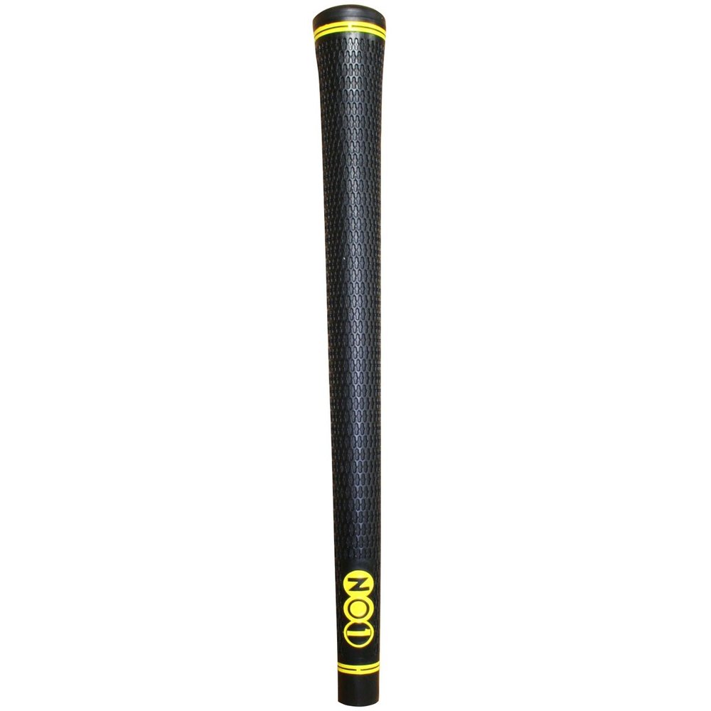 NO.1 Yellow Tennis Grip, Synthetic Rubber, Textured, Too Thick, 50g, 26.5cm x 2.33cm