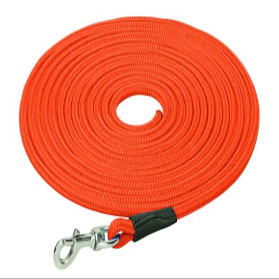Weaver Leather Terrain D.O.G. Braided Rope Check Cord, Orange, 3/8" x 25'