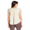 Rip Curl Juniors Daydream Embroidery Top, Natural, Large view 2