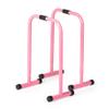 Titan Fitness Pink Dip Stand Station, Adjustable Height Upper Body Stabilizer Parallettes, Rated 300 LB for Tricep Dips, Pull-Ups, Push-Ups, L-Sits view 1