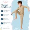 City Threads Kids Thermal Underwear Set Made in USA Sensory Friendly Kids Long Johns, Thermal Set for Boys Base Layer for Ski view 2