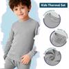 City Threads Kids Thermal Underwear Set Made in USA Sensory Friendly Kids Long Johns, Thermal Set for Boys Base Layer for Ski view 3
