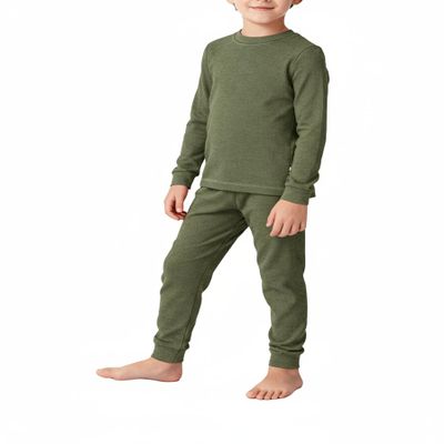 City Threads Kids Thermal Underwear Set Made in USA Sensory Friendly Kids Long Johns, Thermal Set for Boys Base Layer for Ski