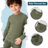 City Threads Kids Thermal Underwear Set Made in USA Sensory Friendly Kids Long Johns, Thermal Set for Boys Base Layer for Ski view 3