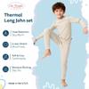 City Threads Kids Thermal Underwear Set Made in USA Sensory Friendly Kids Long Johns, Thermal Set for Boys Base Layer for Ski view 2