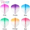 Cosmo Darts Fit Flight Air Clear Gradient Color Shape(3 Pack) (Orange) view 2