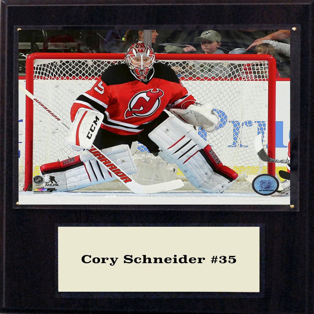 C&I Collectables NHL New Jersey Devils Cory Schneider Player Plaque, 12"x15"