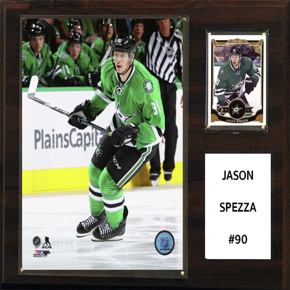 C&I Collectables NHL Dallas Stars Jason Spezza Player Plaque, 12"x15"