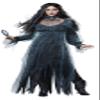 California Costumes Women's Bloody Mary, black/gray, X-Small view 1