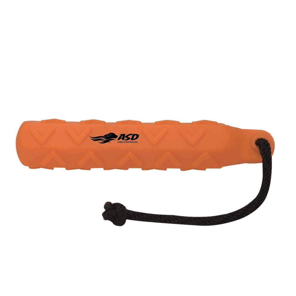 Avery ASD 2" HexaBumper Hunting Sporting Gun Dog Game Retriever Dummy | Water & Upland Mark Training Retrieval Tool | Hexagonal, Floating Design, Easy-Grip Texture, Throw Rope, 6 Pack, Orange (02713)