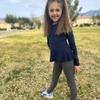 Long Sleeve Peplum Tee for Girls - 100% Cotton Baby Rib - City Threads USA view 4