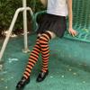 spomei Womens Thigh High Socks Striped Winter, Cotton Warm Over Knee Stockings Extra Long Leg Warmer for Cosplay & Goth LW-3 (Pastel/Multicolor) view 2