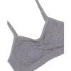 MaidenformGirlsSeamless Ruched Crop BraHeather GreySmall view 2